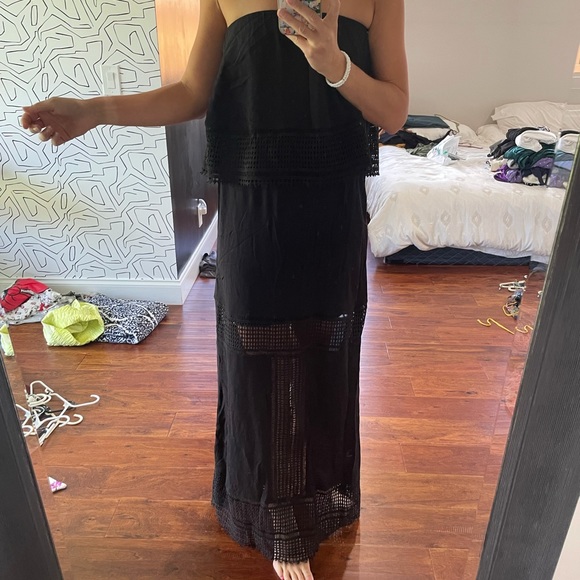 Liberty Garden Tube Maxi Dress | Size S - Picture 1 of 6